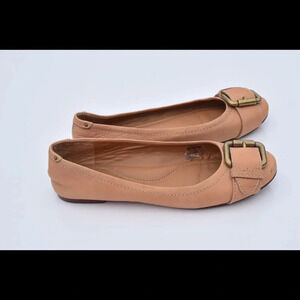 Fossil leather flats
